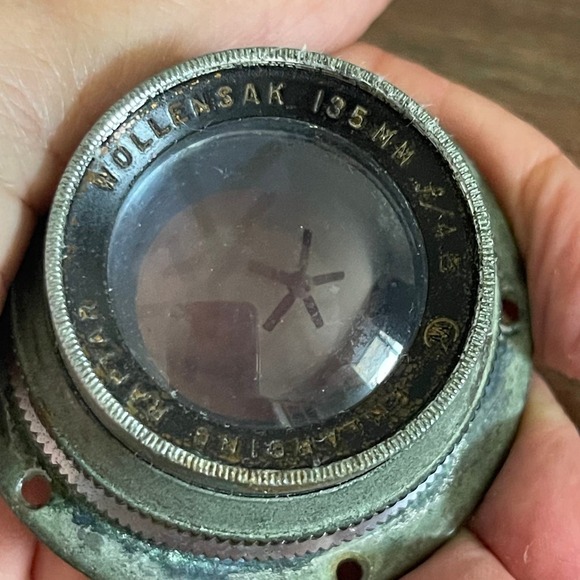 Vintage Wollensak Lens 35mm f/4.5 Enlarging Raptar - Picture 2 of 5